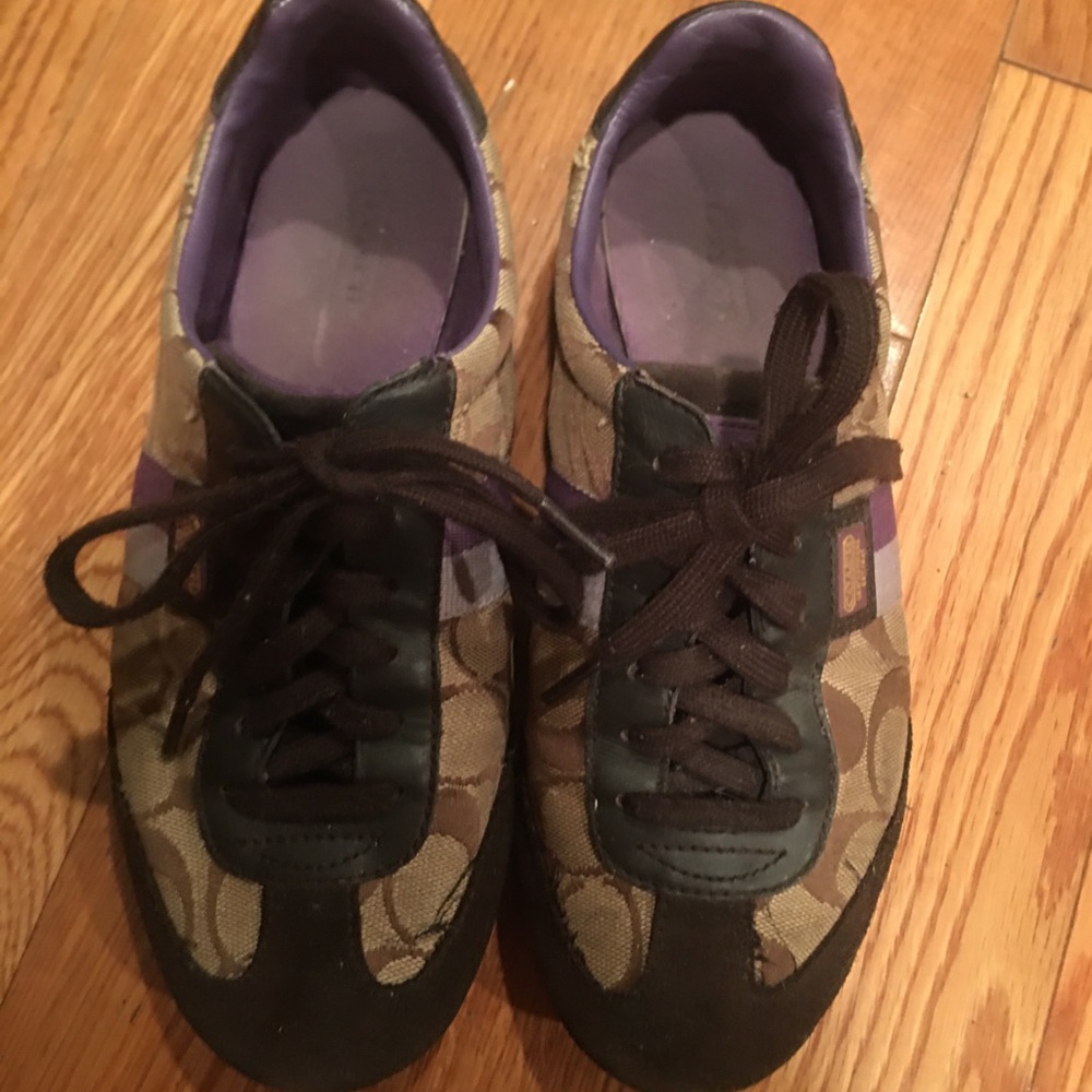 Coach shoes leather est 1941 size 7.5 woman’s
